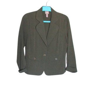 Chico"s Olive Green Blazer